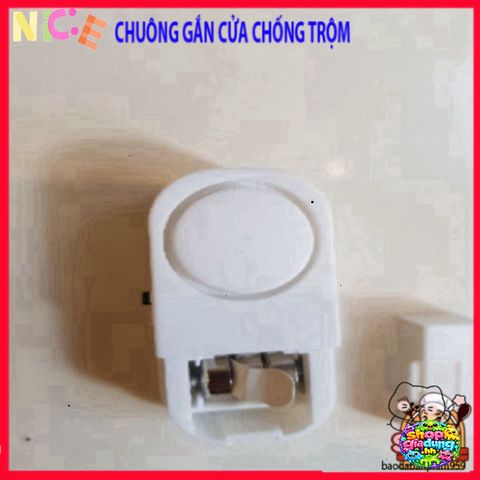 Bộ 2 Chuông Chống Trộm Không Dây - Thiết Bị An Ninh Bảo Vệ Cửa 24/7, Âm Thanh Báo Động Mạnh Mẽ, Dễ Dàng Lắp Đặt