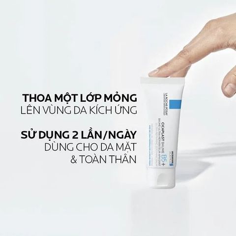 Kem Dưỡng Làm Dịu Da La Roche-Posay Cicaplast Baume B5 40ml - Phục Hồi Da Khô, Nhạy Cảm, Chất Lượng Dược Mỹ Phẩm Pháp Chính Hãng