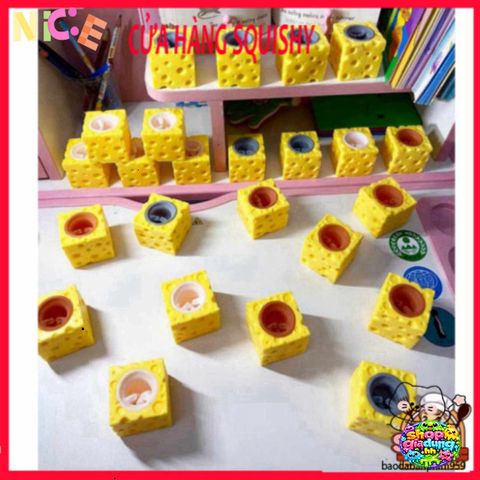 Đồ Chơi Squishy Phô Mai Chuột Cheese Mouse - Đồ Chơi Nghệ Thuật Giải Trí Cho Trẻ Em, Giảm Căng Thẳng và Tăng Cường Trí Tưởng Tượng