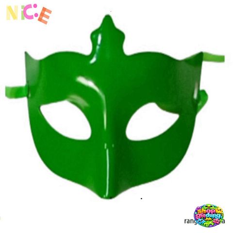 Mặt Nạ Hóa Trang Nửa Mặt Phong Cách Quý Tộc - Phụ Kiện Cosplay Halloween & Trung Thu Sang Trọng, Chất Liệu Nhựa Cao Cấp