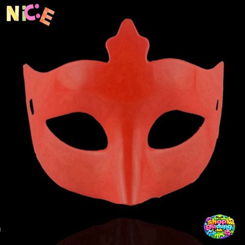 Mặt Nạ Hóa Trang Nửa Mặt Phong Cách Quý Tộc - Phụ Kiện Cosplay Halloween & Trung Thu Sang Trọng, Chất Liệu Nhựa Cao Cấp