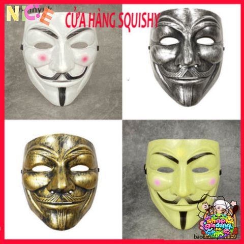 Mặt Nạ Ziyulinyuk Vendetta - Món Phụ Kiện Cosplay Tượng Trưng Cho Phim Hành Động Tội Phạm, Độc Đáo Cho Halloween và Tiệc Hóa Trang