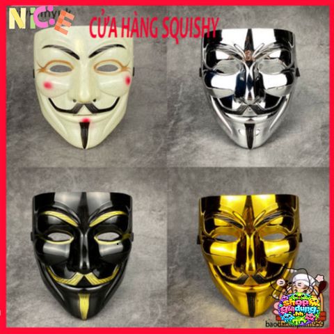 Mặt Nạ Ziyulinyuk Vendetta - Món Phụ Kiện Cosplay Tượng Trưng Cho Phim Hành Động Tội Phạm, Độc Đáo Cho Halloween và Tiệc Hóa Trang