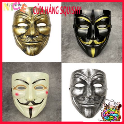 Mặt Nạ Ziyulinyuk Vendetta - Món Phụ Kiện Cosplay Tượng Trưng Cho Phim Hành Động Tội Phạm, Độc Đáo Cho Halloween và Tiệc Hóa Trang