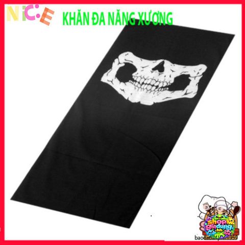 Khăn Đa Năng Hình Đầu Người - Khăn Quàng Cổ, Băng Đầu Thời Trang Du Lịch Chất Liệu Polyester, Phụ Kiện Ngoài Trời Tiện Lợi