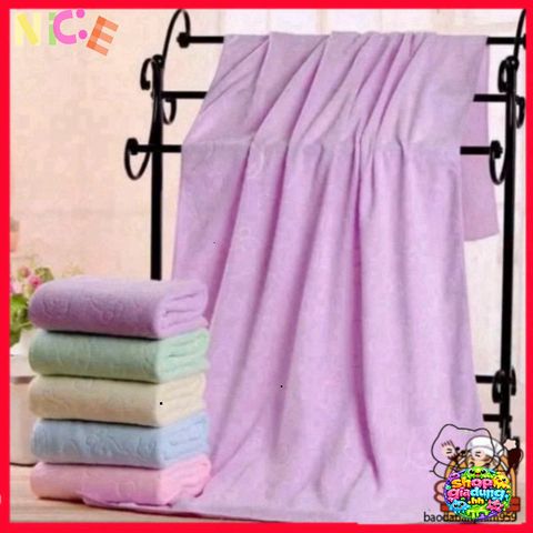 Khăn Tắm Xuất Nhật Cao Cấp 70x140cm - Mềm Mại, Thấm Hút Nhanh, Đa Dạng Màu Sắc, An Toàn Cho Bé Và Gia Đình