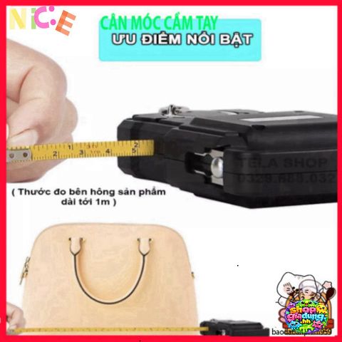 Cân điện tử xách tay WH A22 - Cân 75kg chính xác cao, thước 1m đi kèm, bền bỉ cho mọi nhu cầu cân đo