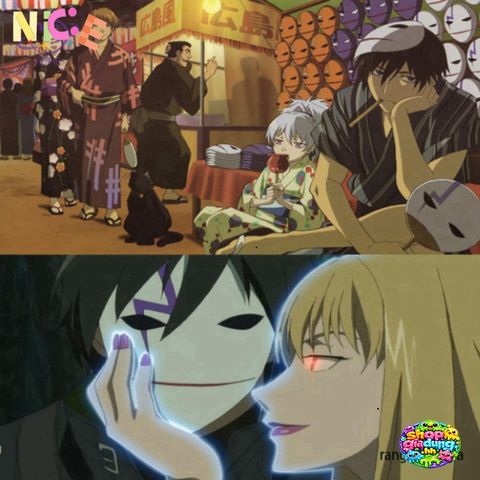 Mặt Nạ Cosplay Anime Đen Hiruko - Phụ Kiện Hóa Trang Halloween Độc Đáo, Thích Hợp Cho Sự Kiện Hội Chợ Anime và Chụp Hình