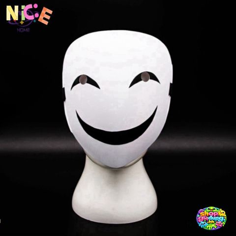 Mặt Nạ Cosplay Anime Đen Hiruko - Phụ Kiện Hóa Trang Halloween Độc Đáo, Thích Hợp Cho Sự Kiện Hội Chợ Anime và Chụp Hình
