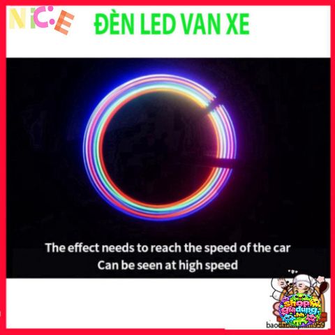 Đèn Vòi Chói LED 5 Bóng Cho Xe Đạp - 8 Chế Độ Ánh Sáng An Toàn Ban Đêm, Phụ Kiện MTB Gắn Van Xe Đạp, Dễ Dàng Lắp Đặt