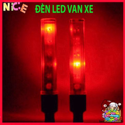 Đèn Vòi Chói LED 5 Bóng Cho Xe Đạp - 8 Chế Độ Ánh Sáng An Toàn Ban Đêm, Phụ Kiện MTB Gắn Van Xe Đạp, Dễ Dàng Lắp Đặt