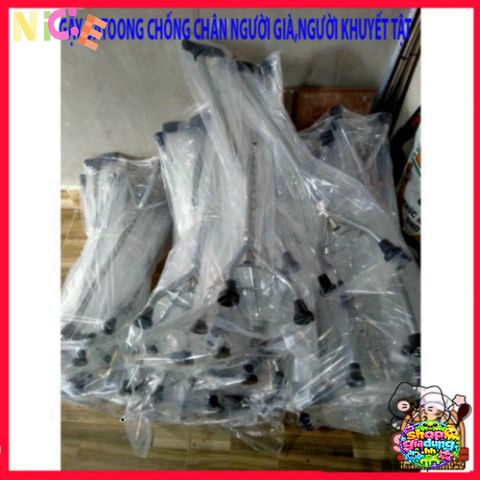 Gậy đi bộ 4 chân siêu bền - Hỗ trợ di chuyển an toàn cho người già và người tập luyện - Chống trượt và điều chỉnh chiều cao linh hoạt