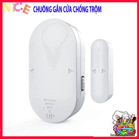 Chuông Báo Khách Đa Năng CTFAST MC-03 - Thiết Bị Cảnh Báo Chống Trộm Thông Minh cho Cửa và Cửa Sổ, Âm Thanh Lớn 130dB