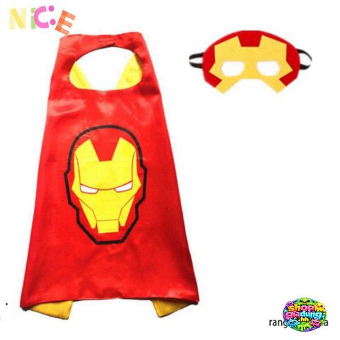Bộ Áo Choàng và Mặt Nạ Spiderman - Đồ Chơi Siêu Anh Hùng Marvel Cho Bé Trai Gái - Quà Sinh Nhật Tuyệt Vời
