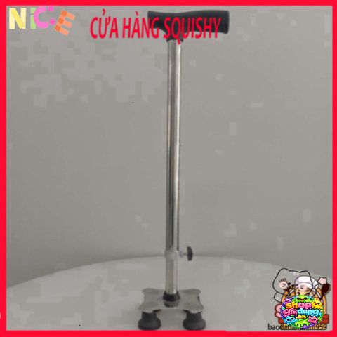 Gậy Batoong 4 Chân INOX - Hỗ Trợ Di Chuyển An Toàn Cho Người Già và Người Khuyết Tật - Chống Trơn Trượt, Thiết Kế Siêu Bền