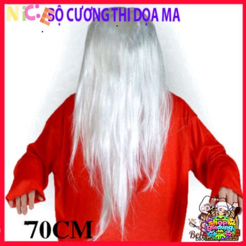 Bộ Đồ Hóa Trang MA Zombie - Trang Phục Dọa Ma Halloween, Phù Hợp Cho Tiệc Tùng Và Sinh Nhật - Size L, Chất Liệu Mềm Mại, Thoáng Khí