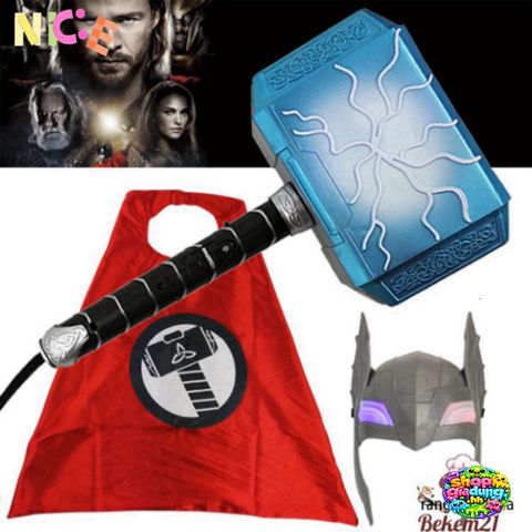 Bộ Trang Phục Siêu Nhân Captain America - Áo Choàng, Mặt Nạ LED, Khiên Phát Sáng và Gậy Âm Thanh - Đồ Hóa Trang Đầy Sáng Tạo Cho Trẻ Em