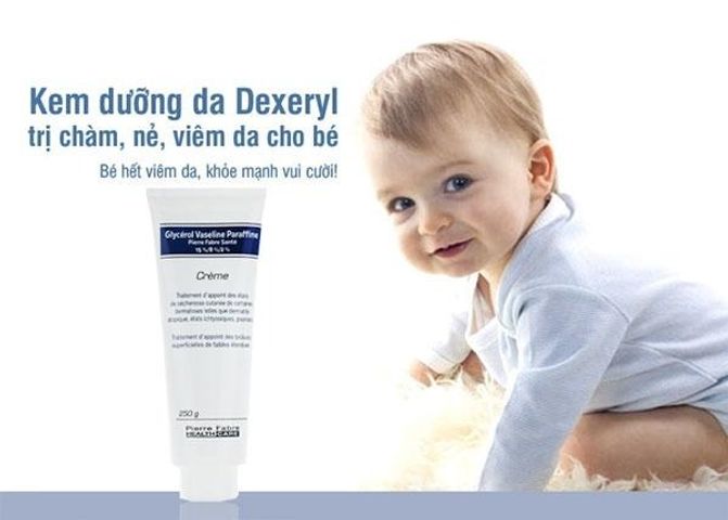 Kem Nẻ Dexeryl Crème 250g - Kem Dưỡng Ẩm Chống Nứt Nẻ, Hỗ Trợ Chàm Sữa cho Trẻ Sơ Sinh và Người Lớn - Sản Phẩm Pháp Chính Hãng