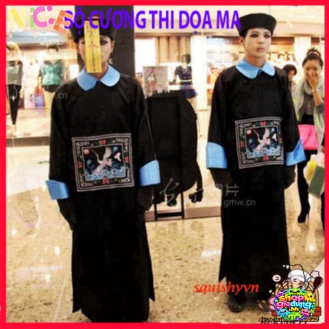Bộ Trang Phục Hóa Trang Cương Thi Halloween Cho Người Lớn - Thú Vị và Độc Đáo, Thích Hợp Cho Tiệc Hóa Trang, Cosplay