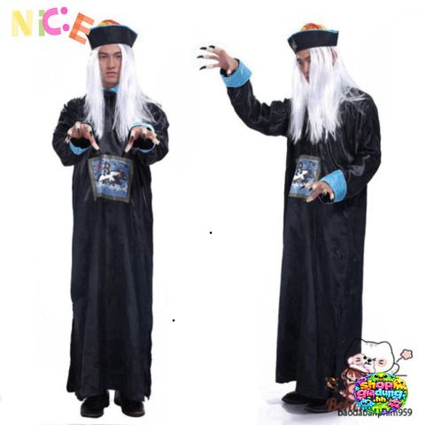 Bộ Trang Phục Hóa Trang Cương Thi Halloween Cho Người Lớn - Thú Vị và Độc Đáo, Thích Hợp Cho Tiệc Hóa Trang, Cosplay
