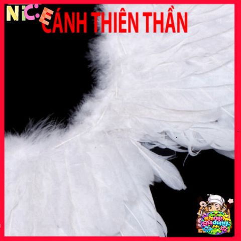 Cánh Lông Vũ Trẻ Em Sang Trọng - Phụ Kiện Tiệc Tùng, Hóa Trang, Sinh Nhật - Đạo Cụ Biểu Diễn Nghệ Thuật