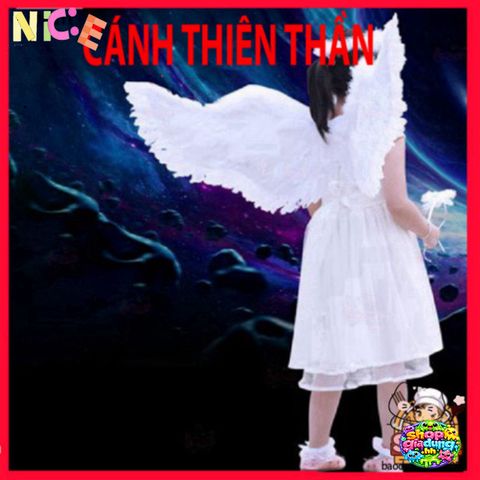 Cánh Lông Vũ Trẻ Em Sang Trọng - Phụ Kiện Tiệc Tùng, Hóa Trang, Sinh Nhật - Đạo Cụ Biểu Diễn Nghệ Thuật
