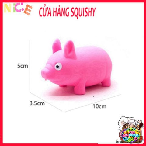 Heo Bóp Mềm Squishy Mochi - Đồ Chơi Giảm Căng Thẳng Dễ Thương Cho Bé - Quà Tặng Ý Nghĩa, Chất Liệu An Toàn
