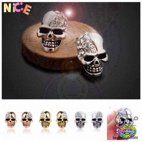 Bông tai đá pha lê Gothic - Trang sức vintage độc đáo và cá tính cho phong cách thời trang nổi bật
