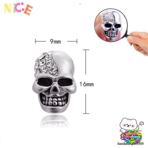 Bông tai đá pha lê Gothic - Trang sức vintage độc đáo và cá tính cho phong cách thời trang nổi bật