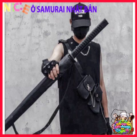 Ô Dù Katana Nam Samurai Đen - Phong Cách Nhật Bản Chống Nắng Chống Mưa - Phụ Kiện Thời Trang Sang Trọng và Thời Thượng