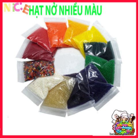 Bộ 75.000 Hạt Nước Nở Mềm Mại Đủ Màu + Slime Cao Cấp 500ML - An Toàn, Thú Vị Cho Trẻ Em Và Hoạt Động Nghệ Thuật