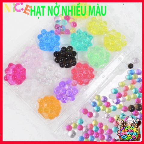 Bộ 75.000 Hạt Nước Nở Mềm Mại Đủ Màu + Slime Cao Cấp 500ML - An Toàn, Thú Vị Cho Trẻ Em Và Hoạt Động Nghệ Thuật