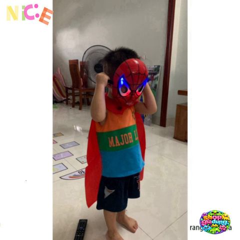 Áo Choàng Siêu Anh Hùng Avenger Kèm Phụ Kiện - Giải Trí Hóa Trang Thế Giới Siêu Anh Hùng Cho Trẻ Em 3 Tuổi Trở Lên