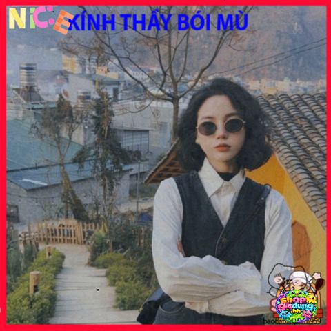Kính Mát Thầy Tướng 305 - Phong Cách Trung Hoa Cổ Trang Chống UV400 Cho Tết và Ảnh Cưới, Phụ Kiện Thời Trang Nữ