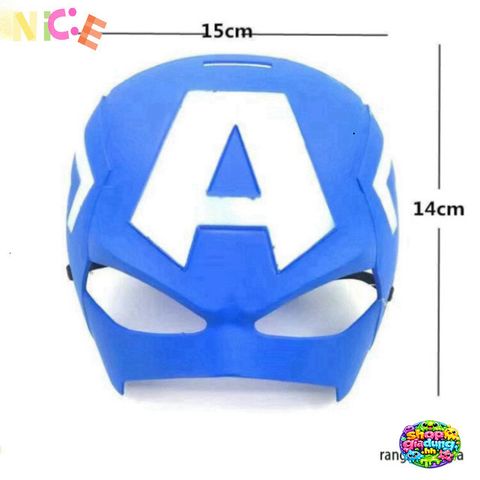 Mặt Nạ Siêu Anh Hùng Hoạt Hình Cho Trẻ Em - Người Nhện, Người Dơi, Đội Trưởng Mỹ, Hulk - Phụ Kiện Hóa Trang Thú Vị