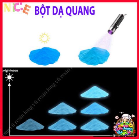 Bộ 12 Bột Dạ Quang Resin Phát Sáng - Sáng Tạo Nghệ Thuật, Trang Sức Đẹp Mắt, Phù Hợp Sơn Móng Tay và Chế Tác DIY
