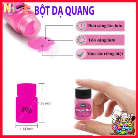 Bộ 12 Bột Dạ Quang Resin Phát Sáng - Sáng Tạo Nghệ Thuật, Trang Sức Đẹp Mắt, Phù Hợp Sơn Móng Tay và Chế Tác DIY