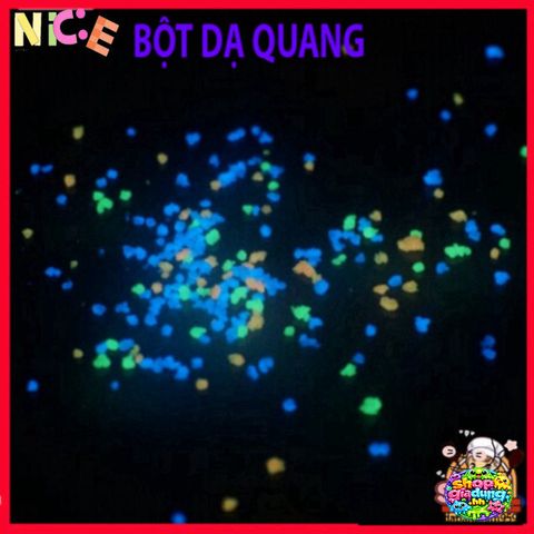 Bột Màu Huỳnh Quang 10g - Sáng Tạo Nghệ Thuật Đa Sắc Cho Giấy, Gốm, Gỗ, và DIY - Bột Dạ Quang Chất Lượng Cao