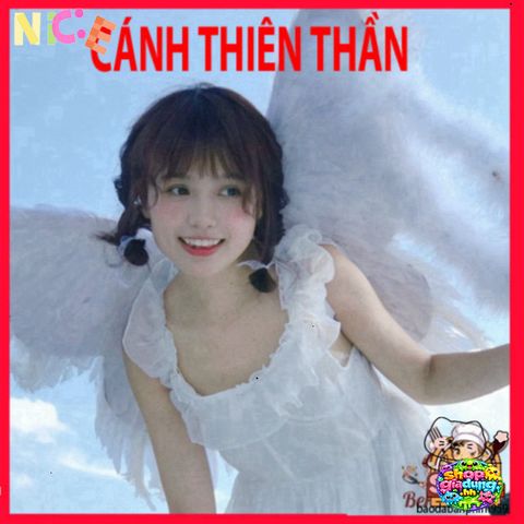 Bộ Cánh Lông Vũ Dễ Thương Cho Bé - Trang Phục Nhập Vai Lễ Hội, Đồ Chơi Giáng Sinh và Hóa Trang An Toàn, Đa Dạng Màu Sắc