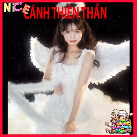 Bộ Cánh Lông Vũ Dễ Thương Cho Bé - Trang Phục Nhập Vai Lễ Hội, Đồ Chơi Giáng Sinh và Hóa Trang An Toàn, Đa Dạng Màu Sắc