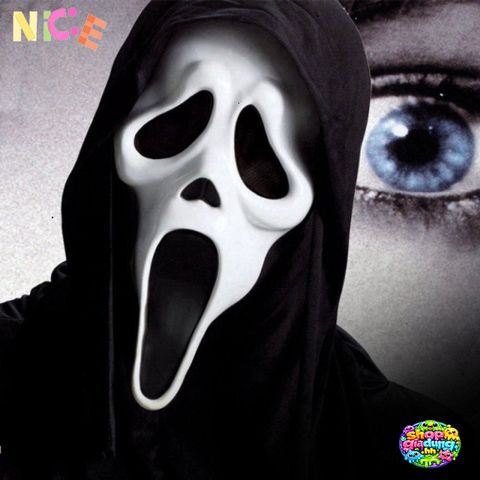 Mặt nạ Ghostface La hét Kinh dị - Đồ trang trí Halloween Cosplay cho bữa tiệc hóa trang và sự kiện đặc biệt