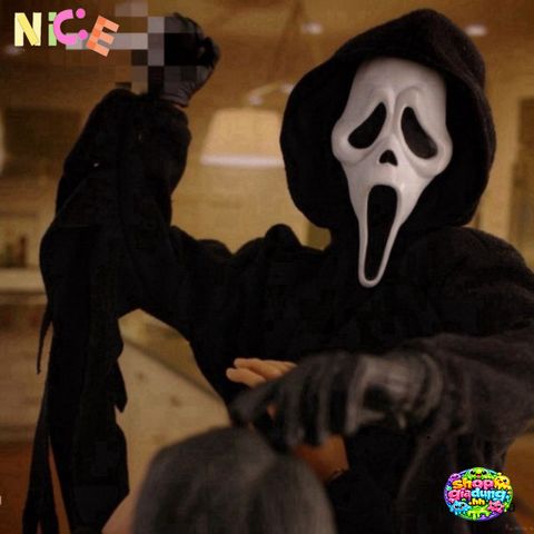 Mặt nạ Ghostface La hét Kinh dị - Đồ trang trí Halloween Cosplay cho bữa tiệc hóa trang và sự kiện đặc biệt