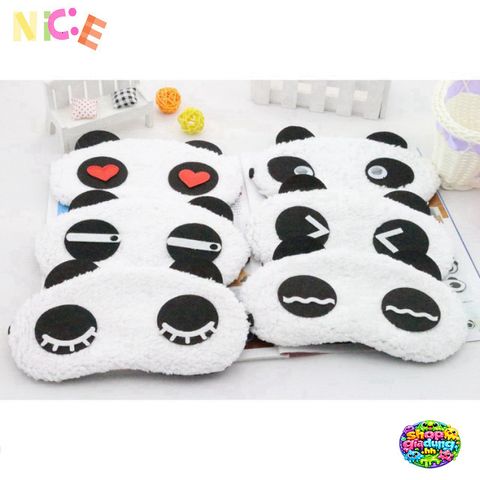 Bịt Mắt Ngủ Bông Mềm Mịn Dễ Dàng Thoải Mái - Phụ Kiện Thời Trang KUTE Chất Liệu Cao Cấp 100%