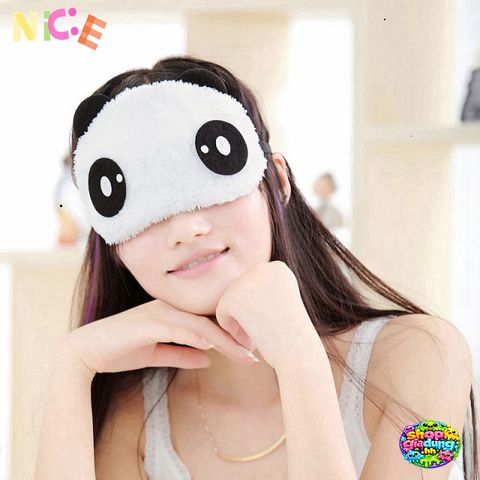 Gối Bịt Mắt Ngủ Bông Mịn Dễ Thương - Phụ Kiện Thời Trang Ấm Áp Cho Giấc Ngủ Thoải Mái