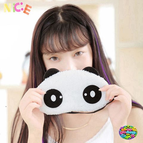 Gối Bịt Mắt Ngủ Bông Mịn Dễ Thương - Phụ Kiện Thời Trang Ấm Áp Cho Giấc Ngủ Thoải Mái