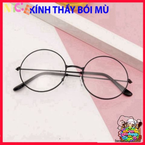 Kính Gọng Tròn GT01 - Kính Thời Trang Hiện Đại Cho Giới Trẻ, Phong Cách Năng Động và Độc Đáo, Có Thể Thay Tròng Kính