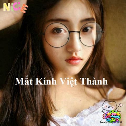 Kính Gọng Tròn GT01 - Kính Thời Trang Hiện Đại Cho Giới Trẻ, Phong Cách Năng Động và Độc Đáo, Có Thể Thay Tròng Kính