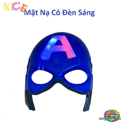 Áo Choàng Captain America Trẻ Em - Bộ Hóa Trang Siêu Anh Hùng An Toàn Tạo Hóa Độc Đáo Cho Bé, Phụ Kiện Halloween và Sinh Nhật