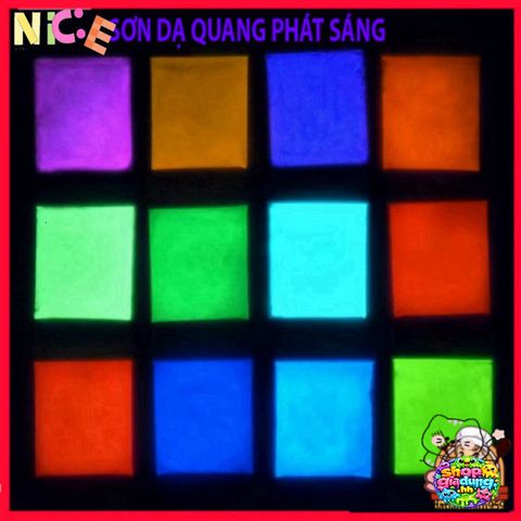 Bột Dạ Quang Siêu Sáng 10g - Tạo Hiệu Ứng Ánh Sáng Độc Đáo Trong Bóng Tối - Trang Trí Không Gian, Nghệ Thuật Sáng Tạo