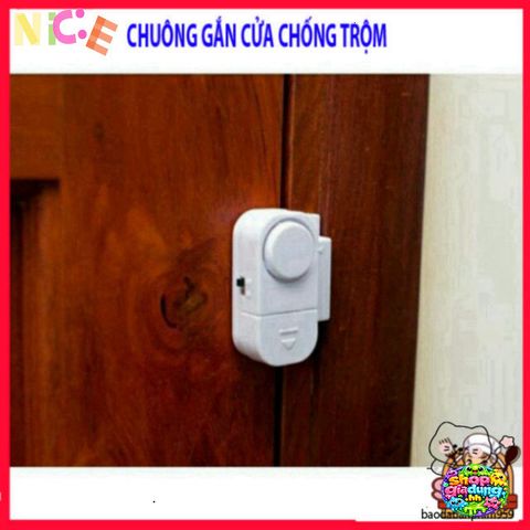 Chuông Báo Động An Ninh Thông Minh - Bảo Vệ Nhà Ở, Phát Hiện Kẻ Lạ Mở Cửa, Âm Thanh 105dB, Dễ Dàng Lắp Đặt, Giải Pháp An Toàn Cho Gia Đình